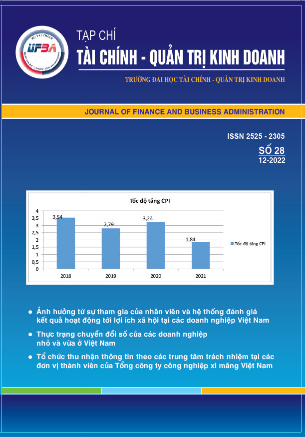 JOURNAL OF FINANCE AND BUSINESS ADMINISTRATION, NUM 28.T12_2022